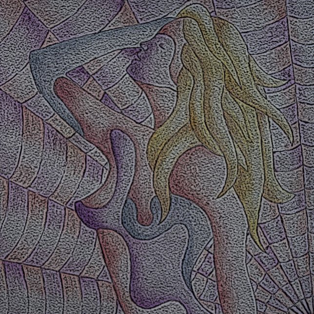 abstrakt konst flerfärgad rosa som ger en unik åte pussel (Skapare uppladdad)