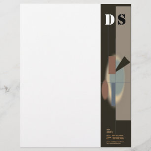 Abstrakt Konst Flyer