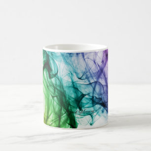 Abstrakt konst för henne kaffemugg