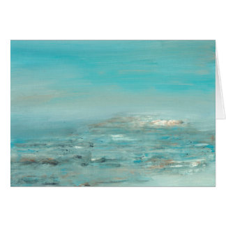 Abstrakt konst - fristad hälsningskort