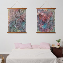 Abstrakt konst gobeläng set om 2