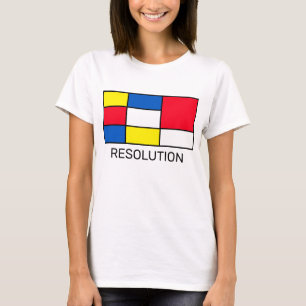 Abstrakt konst i Mondrian-stil T Shirt