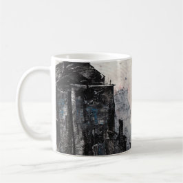 Abstrakt konst Kaffe kopp
