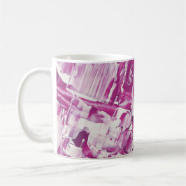 Abstrakt konst kaffemugg