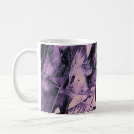 Abstrakt konst kaffemugg
