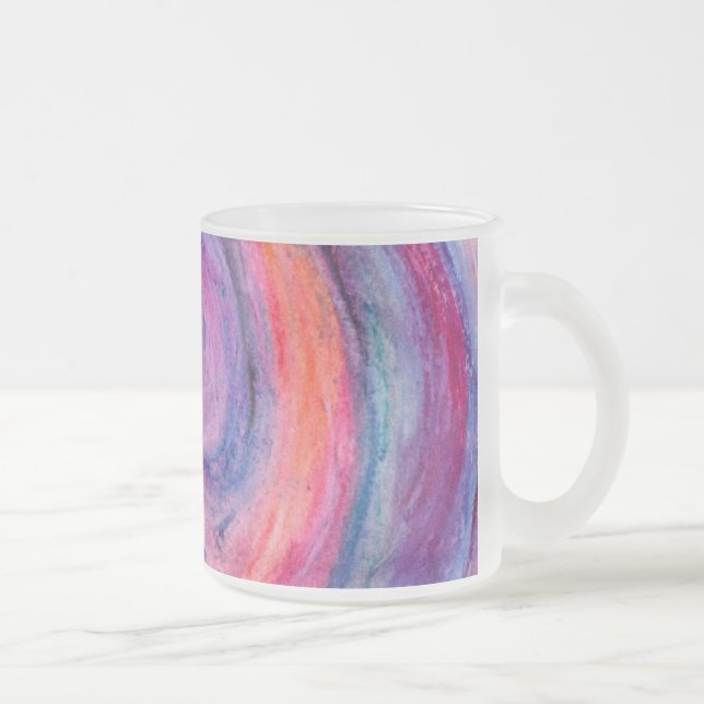Abstrakt konst kaffemugg (Höger)