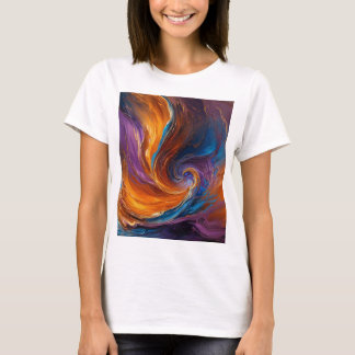 Abstrakt konst Kvinnor T-Shirt