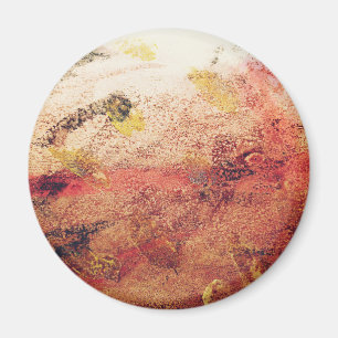 Abstrakt konst magnet