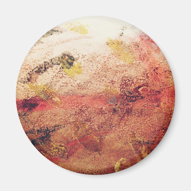 Abstrakt konst magnet (Framsidan)