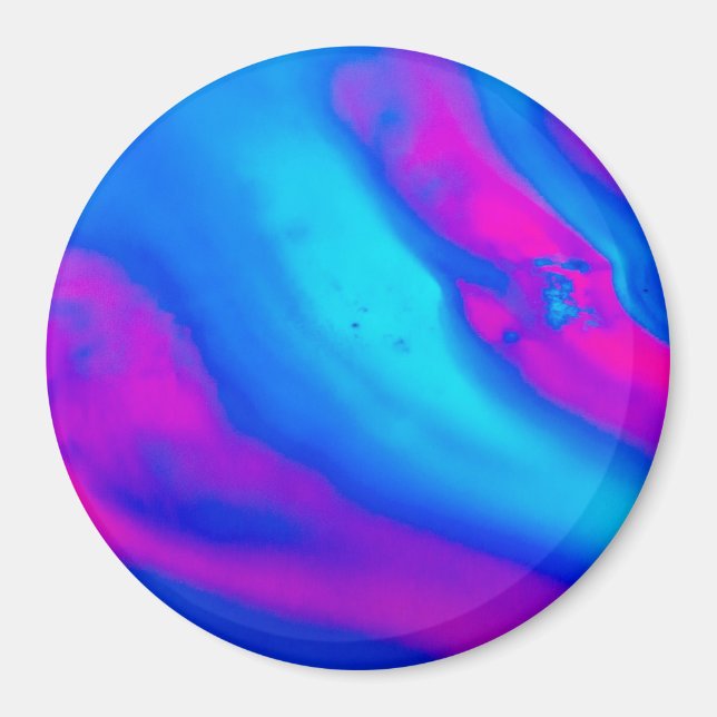 Abstrakt konst magnet (Framsidan)