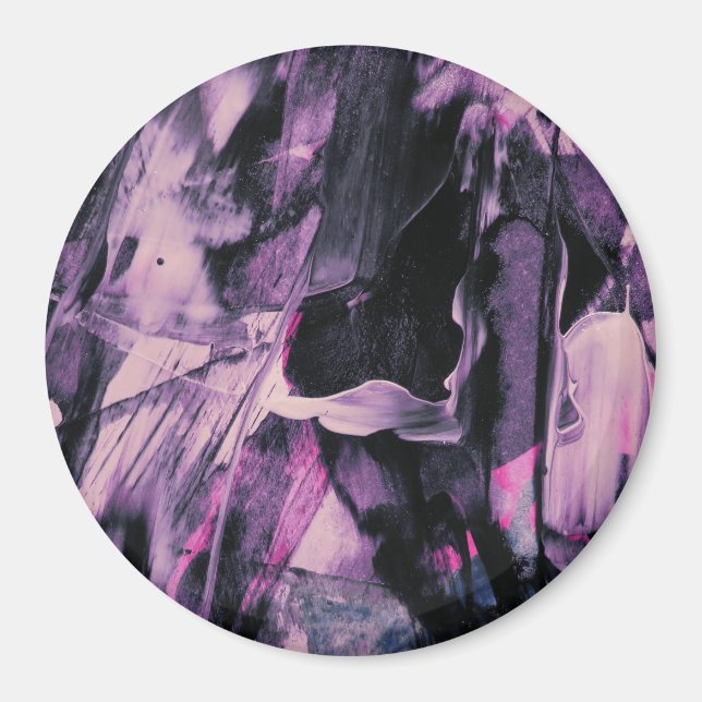 Abstrakt konst magnet (Framsidan)