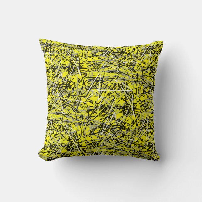Abstrakt Konst Minimalism Kast Kudd Kudde (Framsida)