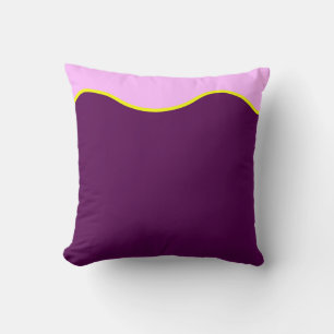 Abstrakt konst minimalism Pastell Rosa Kudde