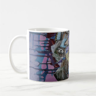 Abstrakt konst-mugg kaffemugg
