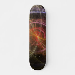 Abstrakt konst Ny värld Skateboard Bräda 19,5 Cm