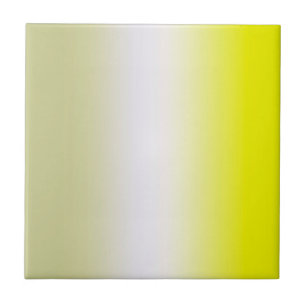 Abstrakt konst Pastell Gul Vit Grå Kakelplatta