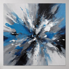 Abstrakt konst poster