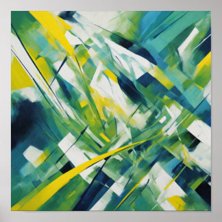 Abstrakt konst poster