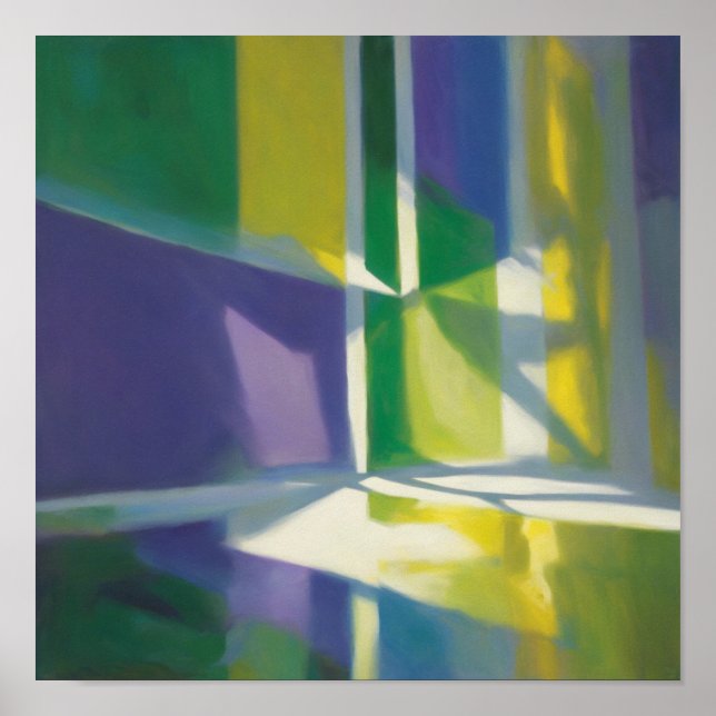 Abstrakt konst poster (Framsidan)