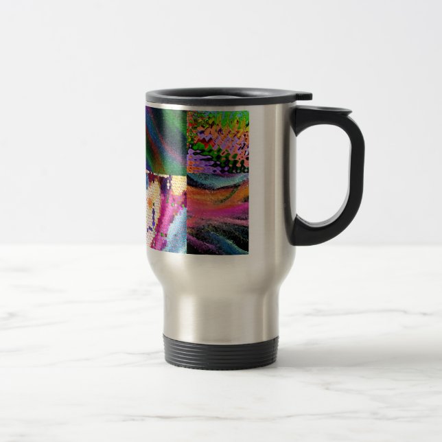 Abstrakt konst resemugg (Höger)