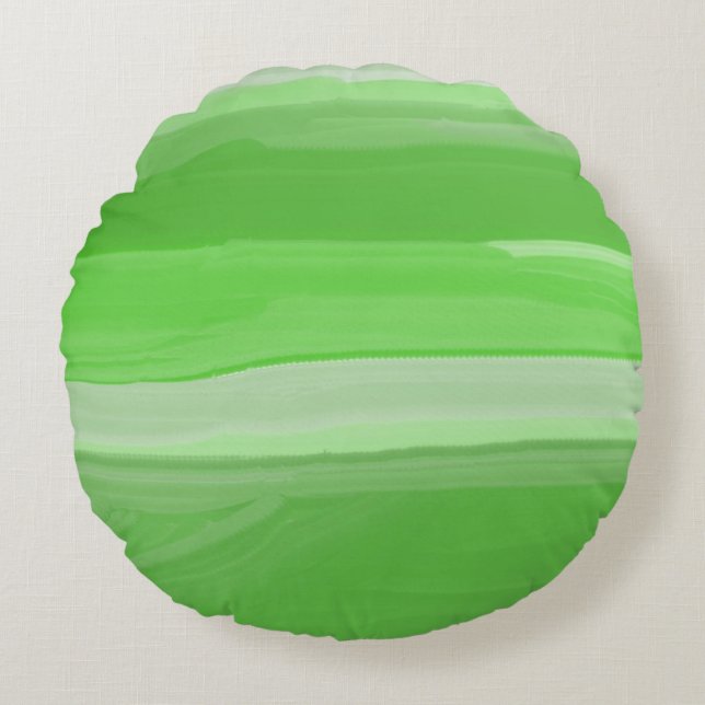 abstrakt konst rund kudde (Framsidan)