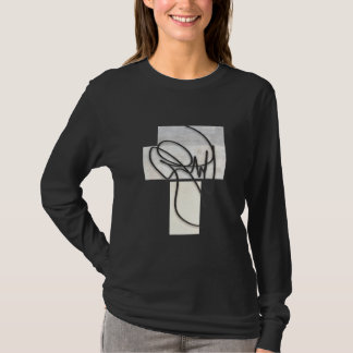 Abstrakt konst Samtida Modern Konst Minimalistisk T Shirt