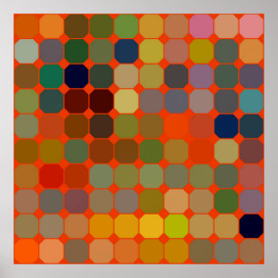 Abstrakt konst struktur. Färgfull struktur. Modern Poster