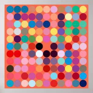 Abstrakt konst struktur. Färgfull struktur. Modern Poster