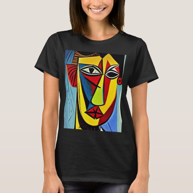 Abstrakt Konst T-Shirt (Framsida)