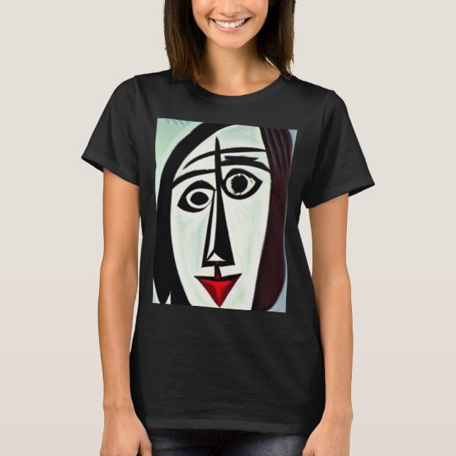 Abstrakt Konst T-Shirt (Framsida)
