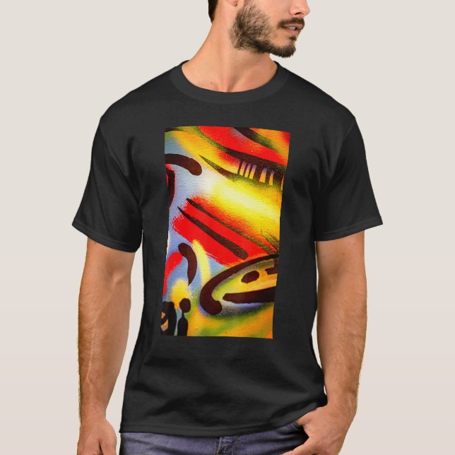 Abstrakt konst t shirt (Framsida)
