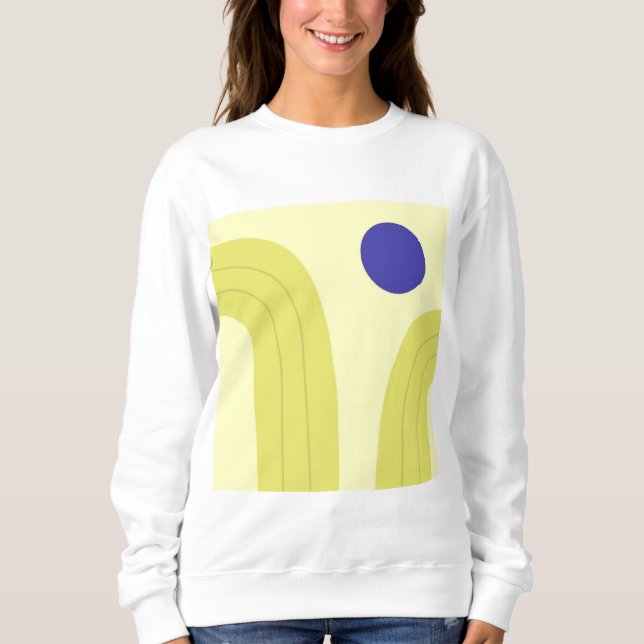 abstrakt konst t shirt (Framsida)