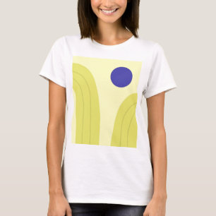abstrakt konst t shirt