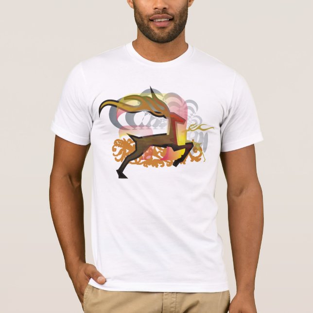 Abstrakt konst tee (Framsida)