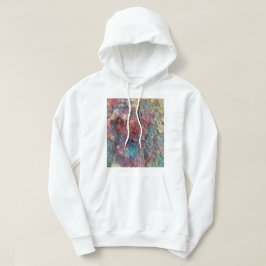 Abstrakt Konst Tröja Hoodie