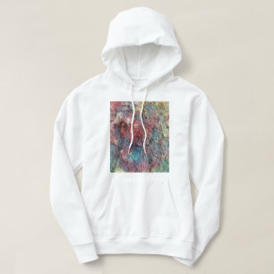 Abstrakt Konst Tröja Hoodie