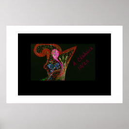 Abstrakt Konstaffisch Poster