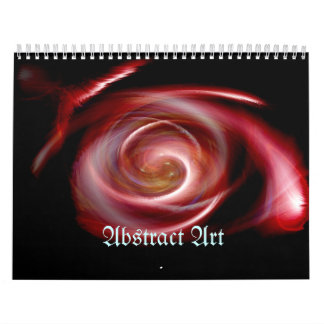 Abstrakt konstkalender kalender