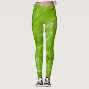 Abstrakt konstnärer vackra balkar leggings
