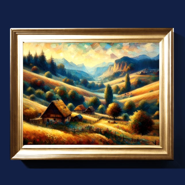 Abstrakt Konstnärligt liggande IV Poster (Skapare uppladdad)