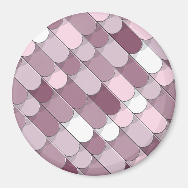 Abstrakt konstruktion (kakelstenar) 2 magnet (Framsidan)