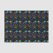 Abstrakt konstsilkespapperpapper