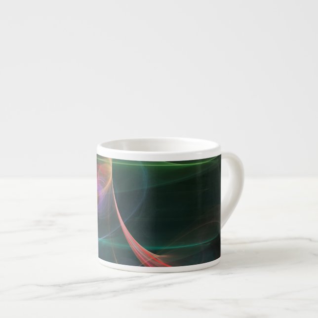 Abstrakt Konstutrymme Espressomugg (Framsida höger)