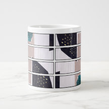 Abstrakt koppdesign