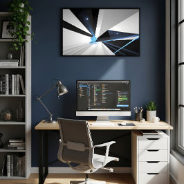 Abstrakt Kosmisk Portal Poster