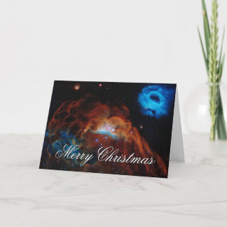 Abstrakt Kosmisk Rev Himmelsk Foto Helgkort
