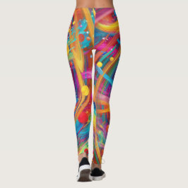 Abstrakt Kosmos Universum Leggings