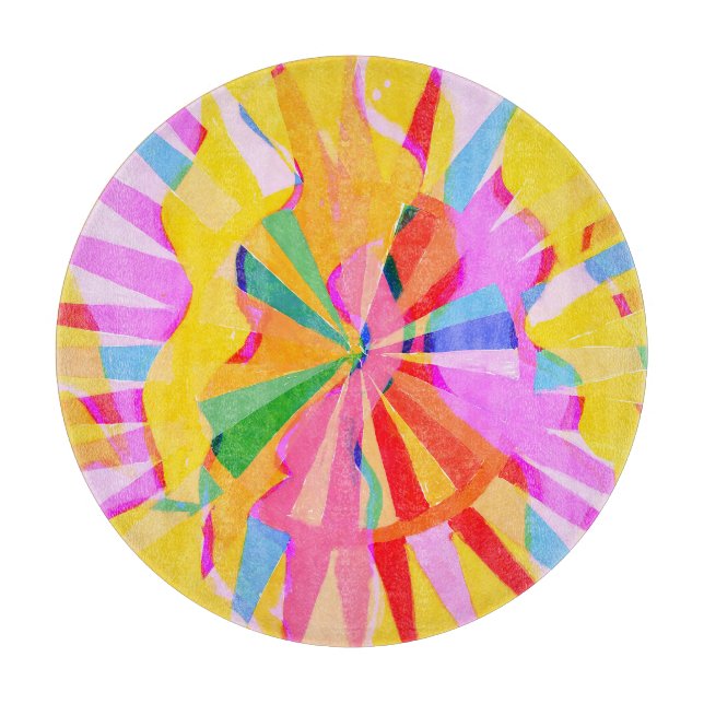 Abstrakt kreativ teckning, färglös bakgrund. (Framsidan)