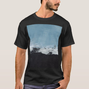 Abstrakt, Kreativets handmålade liggande. T Shirt