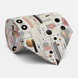 Abstrakt kretskort - Retro Mid Century Modern Slips